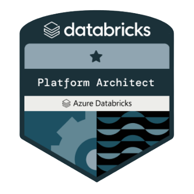 Azure Databricks Platform Architect badge by Databricks